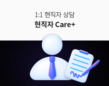  현직자 Care+ (1:1 취업 컨설팅)